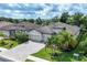 Lovely home with a well-kept lawn, lush landscaping, and a stone-accented facade at 18045 Polo Trail St, Bradenton, FL 34211