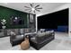 Inviting outdoor living space featuring a full kitchen, comfortable seating, and a view of the sparkling pool at 2632 Hawthorne St, Sarasota, FL 34239