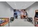 Fun and colorful arcade room with various games for residents to enjoy with friends and Gathering at 4975 Seafoam Trl, Bradenton, FL 34211