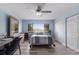 Charming bedroom with natural light, hardwood floors, and ample closet space for comfortable living at 5625 15Th Ave W, Bradenton, FL 34209