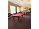 Game room featuring a pool table and seating area at 5741 Soldier Cir # 202, Sarasota, FL 34233