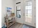 Bright foyer featuring stylish decor and a welcoming view into the home at 6248 Fish Eagle Ct, Nokomis, FL 34275