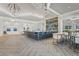 A stylish bar area with modern seating and decor, perfect for entertaining at 6295 Crested Eagle Ln, Nokomis, FL 34275