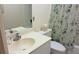 Neutral-toned bathroom with a vanity, toilet, and shower/tub combination at 6462 Wild Oak Bay Blvd # 245, Bradenton, FL 34210