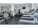 Well-equipped fitness center with treadmills, stationary bikes, and weight machines at 8019 Indigo Ridge Ter, Bradenton, FL 34201