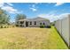 Grassy backyard with ample space and well-maintained landscaping, offering a perfect setting for recreation and relaxation at 10860 79Th E St, Parrish, FL 34219