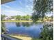 Beautiful waterfront view seen from the home at 1310 91St Nw Ct, Bradenton, FL 34209