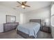 Cozy bedroom with natural lighting and carpet at 16119 Paynes Mill Dr, Bradenton, FL 34211