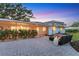 Charming backyard with a patio and outdoor seating, perfect for enjoying evenings at 2111 Ivory Pl, Sarasota, FL 34239