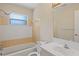 Bathroom featuring a bath tub and vanity at 3505 27Th W Ave, Bradenton, FL 34205