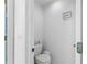 Clean and tidy water closet featuring a toilet at 4610 Runabout Way, Bradenton, FL 34203