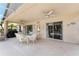 Spacious screened porch with ample seating, perfect for outdoor entertaining and lounging at 4610 Runabout Way, Bradenton, FL 34203