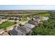 An aerial view of a residential neighborhood, highlighting the location and surrounding landscape at 4814 Lake Breeze Ter, Sarasota, FL 34243