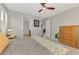 Relaxing bedroom with neutral tones, ample closet space, and en-suite bathroom access at 6252 Winding Pine Dr, Nokomis, FL 34275