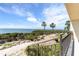 Beautiful water view from a condo balcony, showcasing the tranquil ocean scenery at 6460 Mourning Dove Dr # 102, Bradenton, FL 34210