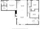 A detailed floor plan showcasing the layout with dimensions for each room at 6547 Samoa Dr, Sarasota, FL 34241