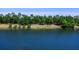 A beautiful lake view surrounded by lush green trees at 7425 Divot Loop, Lakewood Ranch, FL 34202