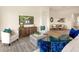 Cozy living room with tasteful decor and comfortable seating at 7425 Divot Loop, Lakewood Ranch, FL 34202