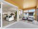 Expansive patio showcasing seamless indoor-outdoor living at 7425 Divot Loop, Lakewood Ranch, FL 34202