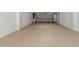 Spacious garage with painted floor and walls, offering a clean and functional space at 78 Tidy Island Blvd, Bradenton, FL 34210