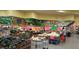 A look at the fresh produce section, adorned with mural art, at Detwiler's Farm Market at 7804 Edmonston Cir, University Park, FL 34201