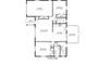 Detailed floor plan showcasing the layout of the home, including dimensions and room placements at 807 Mohawk Rd, Venice, FL 34293