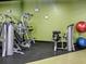 Fitness equipment, weights, and exercise balls in a well-equipped gym at 1255 N Gulfstream Ave # 402, Sarasota, FL 34236