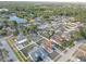 Aerial view of neighborhood featuring community lake at 12805 Raysbrook Dr, Riverview, FL 33569