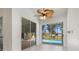 Breakfast nook boasts sliding glass doors to the lanai and pool at 17343 Cayo Ln, Punta Gorda, FL 33955