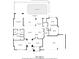 Detailed floor plan showcasing the layout of a spacious home with a pool and multiple bedrooms at 17343 Cayo Ln, Punta Gorda, FL 33955