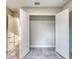 Large walk-in closet with double doors offers ample space for storage at 22 Medalist Cir, Rotonda West, FL 33947