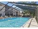 Enjoy a swim in the screened in community pool at 2220 Stickney Point Rd # 531, Sarasota, FL 34231