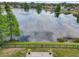 Breathtaking lake view from the backyard, enhanced by lush greenery and clear reflections at 2254 50Th Street E Cir, Palmetto, FL 34221