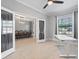 This office has a ceiling fan and open view to the dining room at 2254 50Th Street E Cir, Palmetto, FL 34221