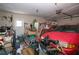 This garage features a car, a door, and storage at 2511 Lords Ln, Sarasota, FL 34231
