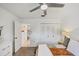 Bedroom features a closet and neutral décor at 3698 Glen Oaks Manor Dr, Sarasota, FL 34232