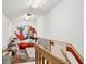 Bright bonus room with colorful mural and a play area filled with pillows and toys at 3698 Glen Oaks Manor Dr, Sarasota, FL 34232