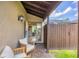 Inviting front porch with comfortable seating, perfect for enjoying the outdoors at 3698 Glen Oaks Manor Dr, Sarasota, FL 34232