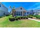 Attractive single-Gathering home showcasing lovely landscaping, a well-kept lawn, and a cozy entrance at 4031 Cottage Hill Ave, Parrish, FL 34219