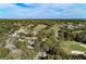 Scenic aerial view showcases the surrounding golf course and lush greenery at 5122 Marsh Field Rd # 62, Sarasota, FL 34235