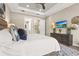 Main bedroom suite with ensuite bathroom and walk-in closet access at 5388 Bartolomeo St, Sarasota, FL 34238
