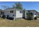Exterior single-story home featuring easy access points and standard utility connections, all on a well-kept lawn at 6882 Holo Ct, North Port, FL 34287