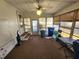 Spacious sunroom with multiple windows and a door to the outside at 808 53Rd E Ave # 229, Bradenton, FL 34203