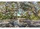 Picturesque outdoor path surrounded by lush foliage and mature trees draped with Spanish moss at 9725 Last Light Gln, Parrish, FL 34219
