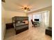 Bedroom with bunk beds, neutral color palette and hardwood flooring at 1438 Vermouth Ln, Punta Gorda, FL 33983