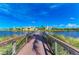 Take a stroll on the community's private walking path to enjoy the lake view at 241 Sapphire Lake Dr # 201, Bradenton, FL 34209