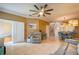 Open living space with tile flooring and access to the outdoors at 5346 Neil Dr, St Petersburg, FL 33714