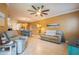 Spacious living area with an open floor plan and bright lighting at 5346 Neil Dr, St Petersburg, FL 33714