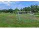 Community green space featuring two soccer goals at 603 165Th E St, Bradenton, FL 34212