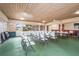 Spacious meeting room with ample seating and large windows, ideal for gatherings and events at 7391 W Country Club N Dr, Sarasota, FL 34243